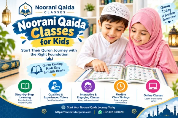Noorani Qaida Classes For Kids